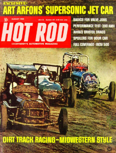 HOT ROD 1968 AUG - AMX, CHI-TOWN, ARFONS, UNSER